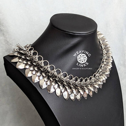 Spiky Scale Necklace