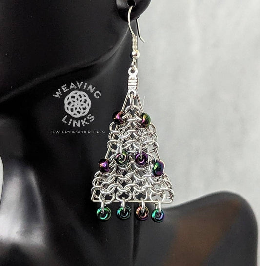 Festive Woven Earrings